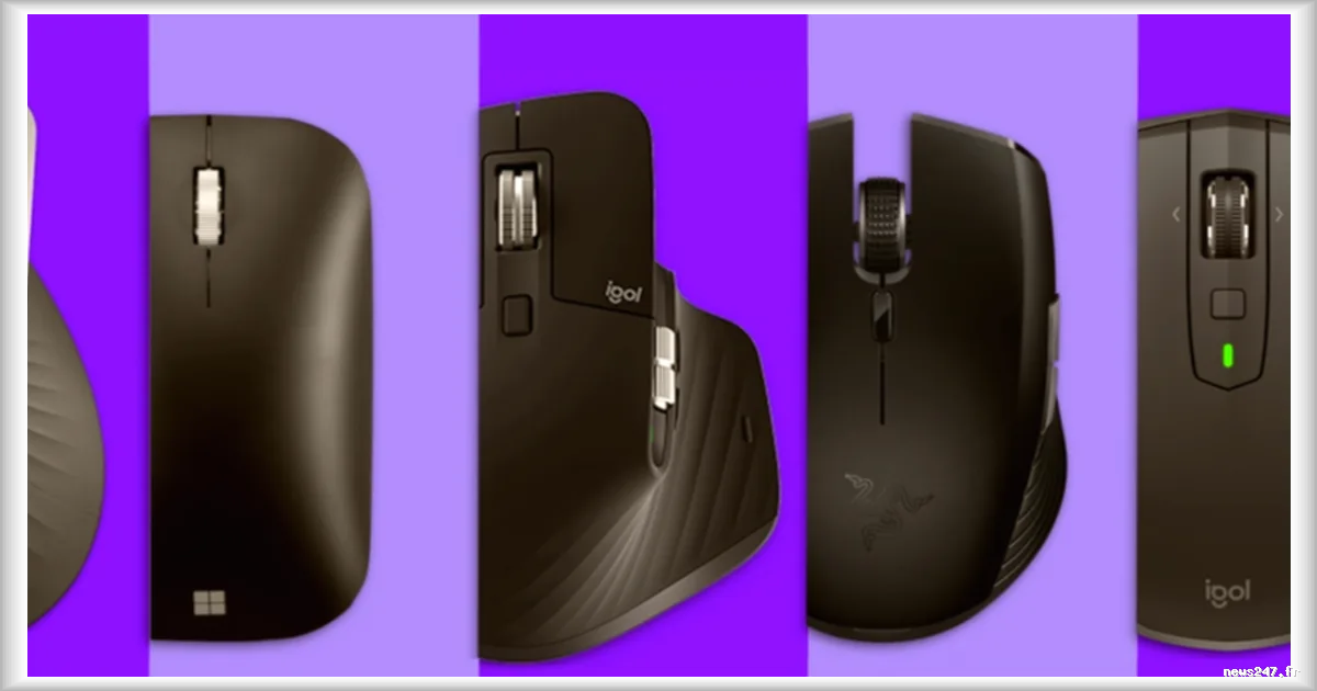 Les meilleures souris Bluetooth bureautiques pour votre PC en 2026