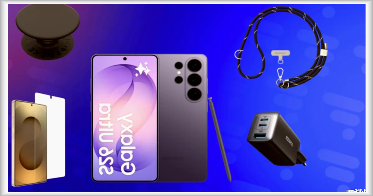 Les meilleurs accessoires pour le Samsung Galaxy S26 Ultra selon nos confreres de Frandroid