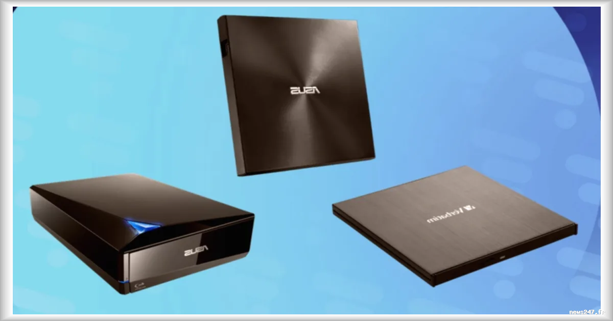Les meilleurs lecteurs et graveurs CD/DVD externes pour votre PC ou Mac