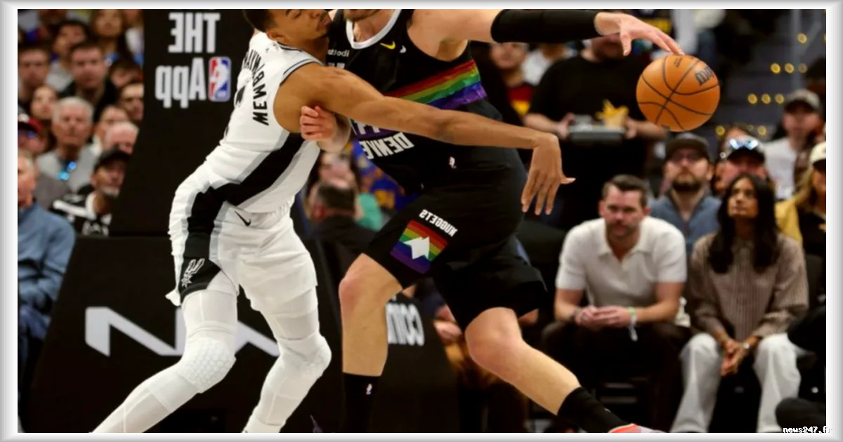 Les Nuggets de Jokic stoppent les Spurs et mettent fin à leur série de victoires