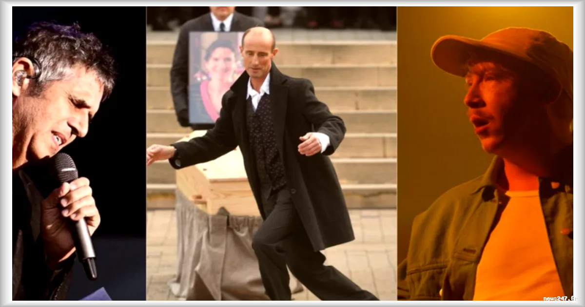 Les pas de danse aux obsèques d'Agnès Lassalle : une séquence qui a inspiré deux chansons