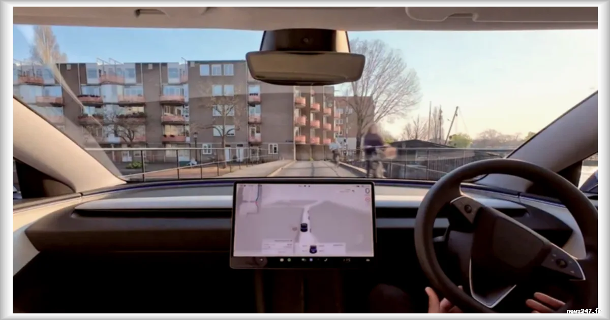 Les premiers utilisateurs du Tesla FSD aux Pays-Bas partagent leurs expériences