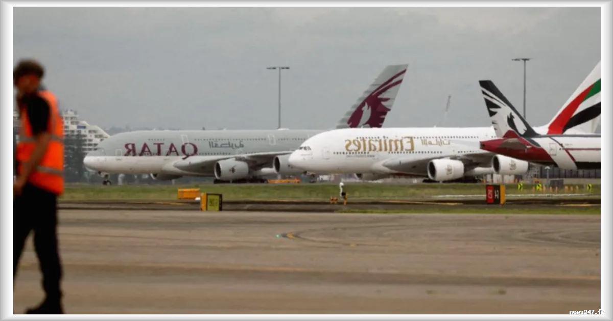 Les retombees financieres de la fermeture des espaces aeriens en raison de la guerre en Iran