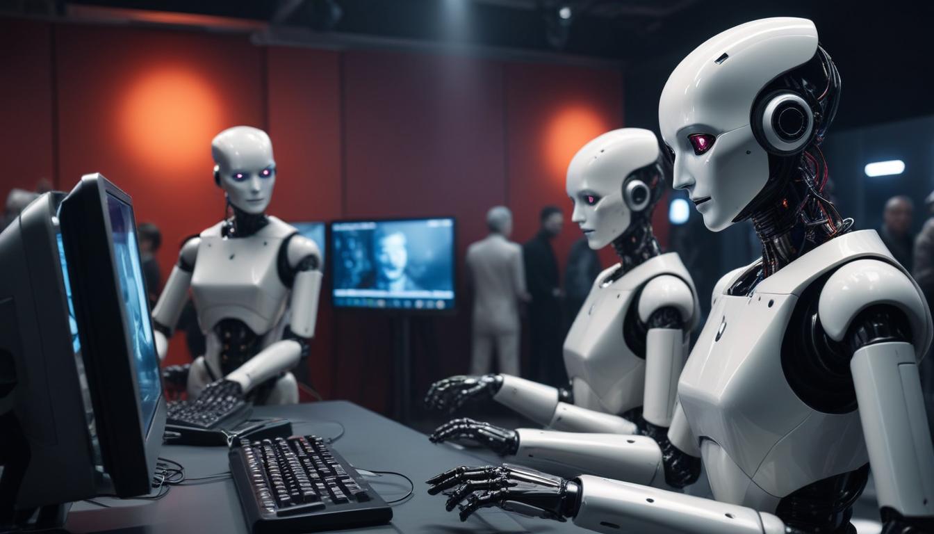 Les robots humanoïdes font leur show au gala du Nouvel An lunaire de la CCTV