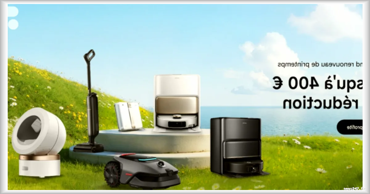 Les robots MOVA pour un printemps sans tracas