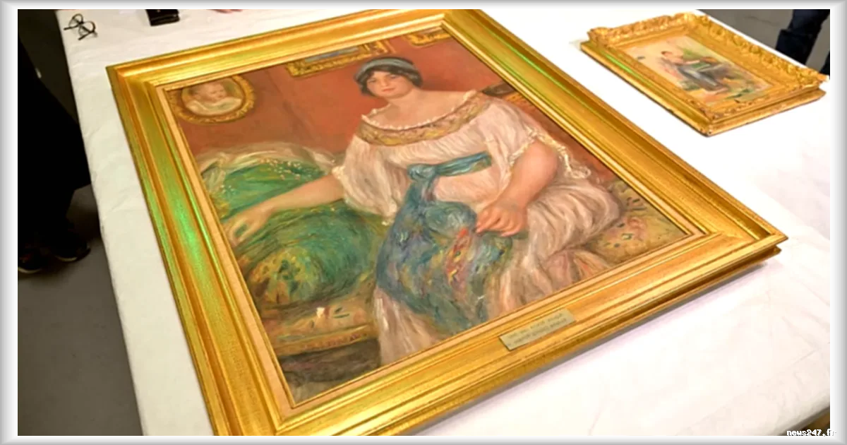 Les tableaux de Renoir volés à Cagnes-sur-Mer retrouvés grâce au traçage de véhicules et aux analyses ADN