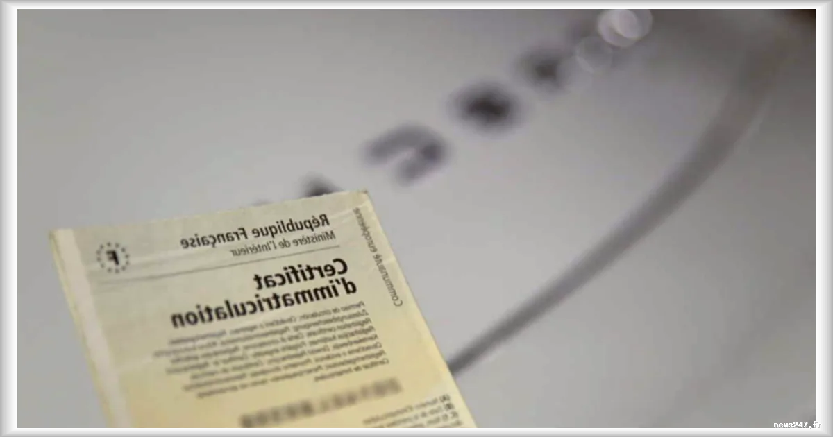 Les tarifs des cartes grises augmentent dans plusieurs régions françaises