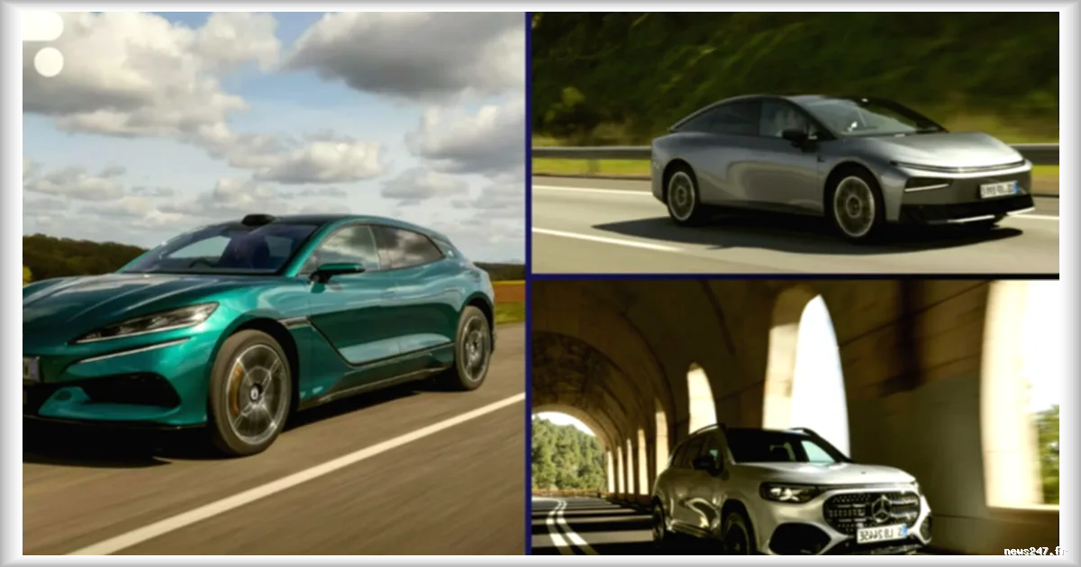 Les trois voitures électriques plébiscitées par Frandroid en mai 2026