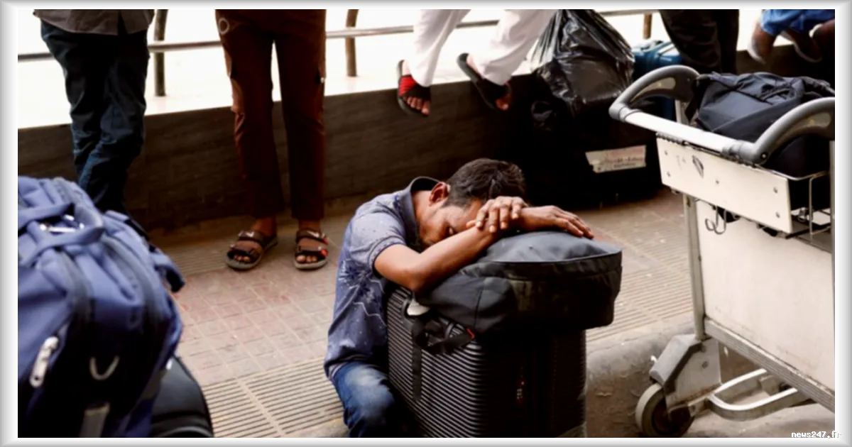 Les voyageurs bloqués en Asie à cause de la guerre en Iran : des milliers de vols annulés