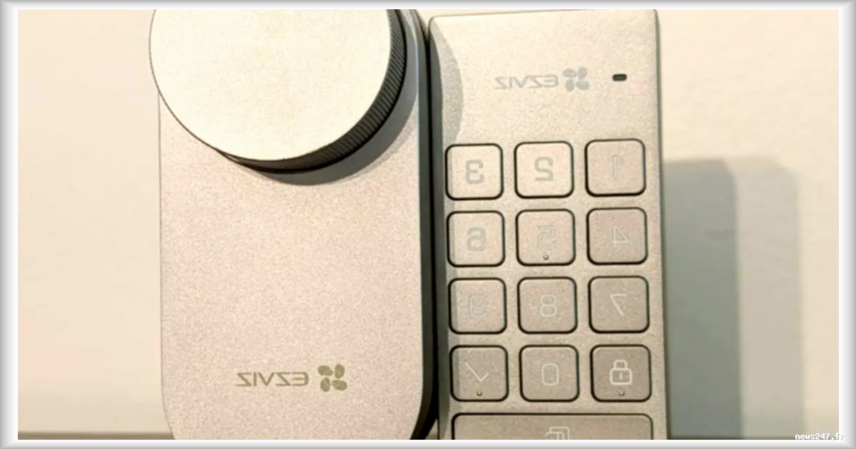 L'Ezviz DL01 Pro Kit : une serrure intelligente pour sécuriser votre porte d'entrée