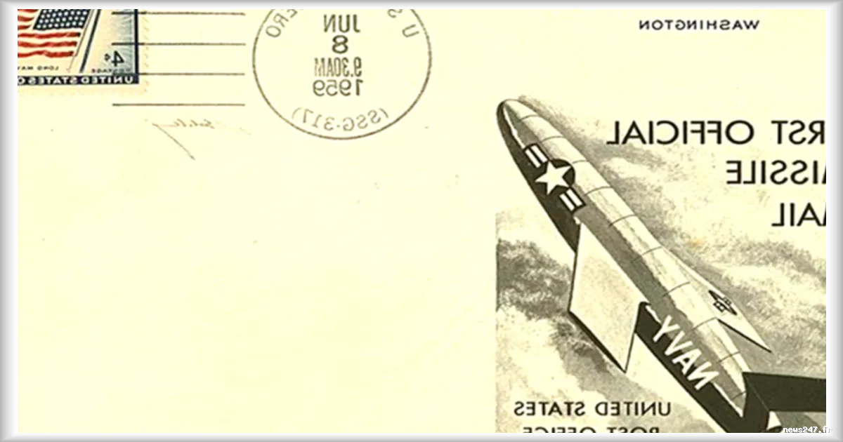 L'histoire oubliée du courrier par missile