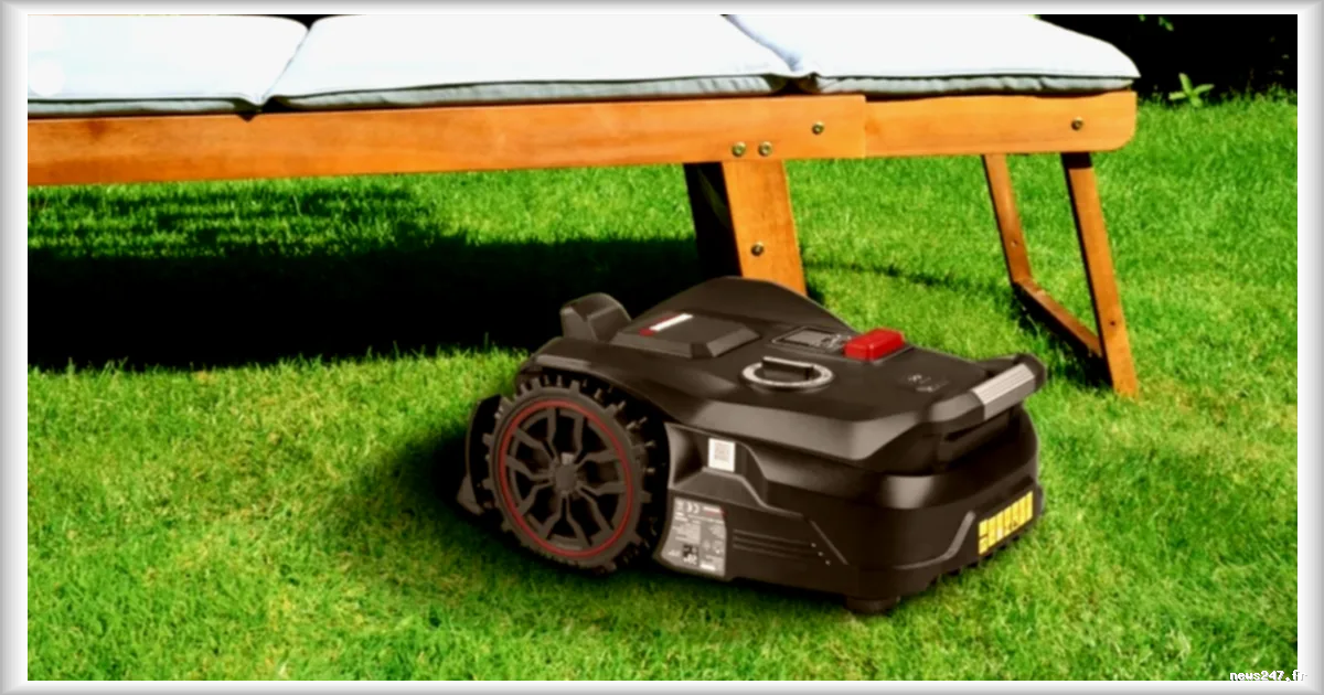 Lidl propose le robot tondeuse Parkside Performance Smart & Free PPAMR 1250 A1 en promotion