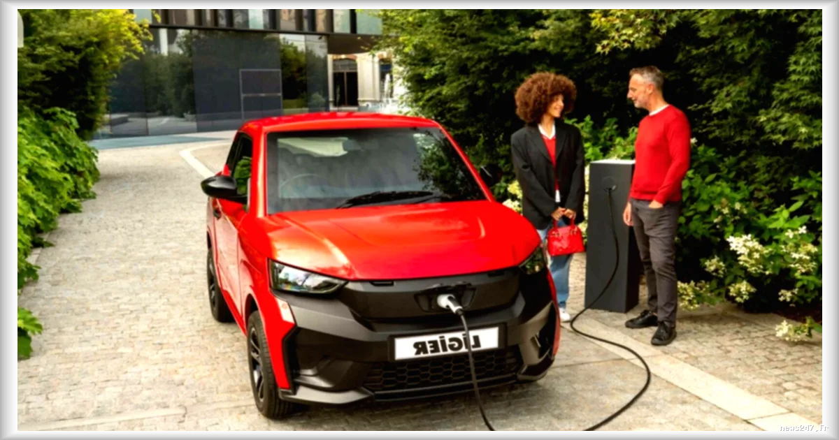 Ligier renforce ses quadricycles électriques avec une batterie haute performance de 11 kWh