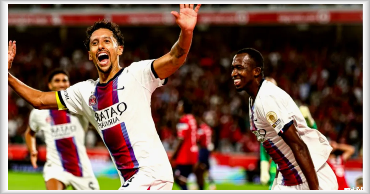 Ligue 1 : le PSG renverse Lille dans les arrêts de jeu et obtient le nul (2-2)