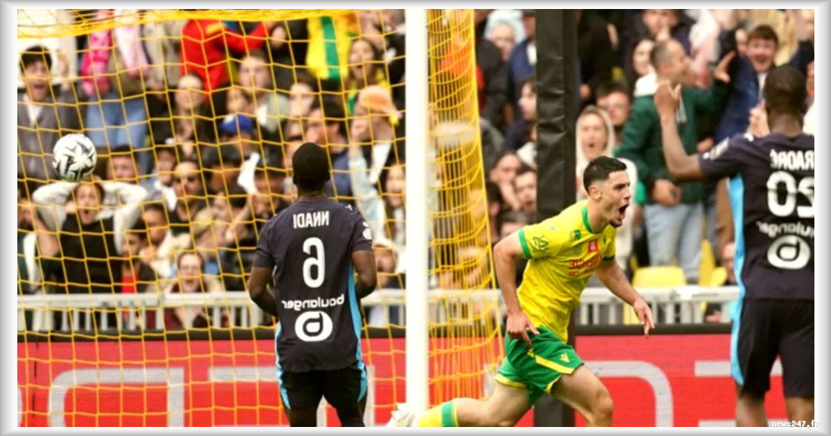 Ligue 1 : l’OM s’enfonce après une nouvelle déroute à Nantes (3-0), le podium s’éloigne