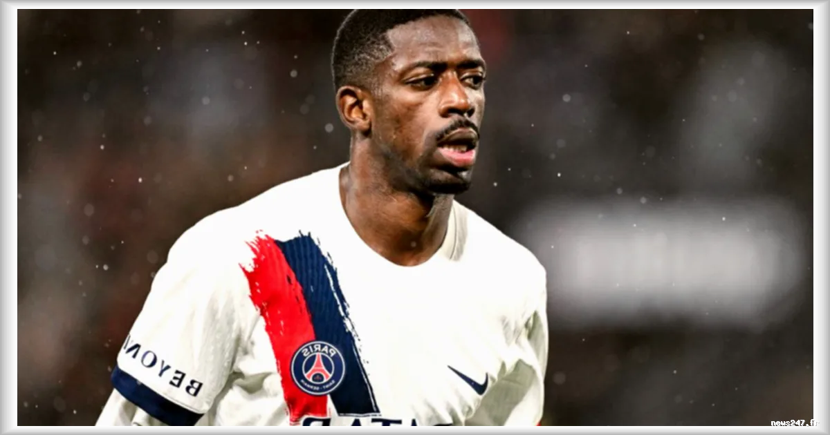 Ligue 1 : Ousmane Dembélé sur le banc du PSG à Nice