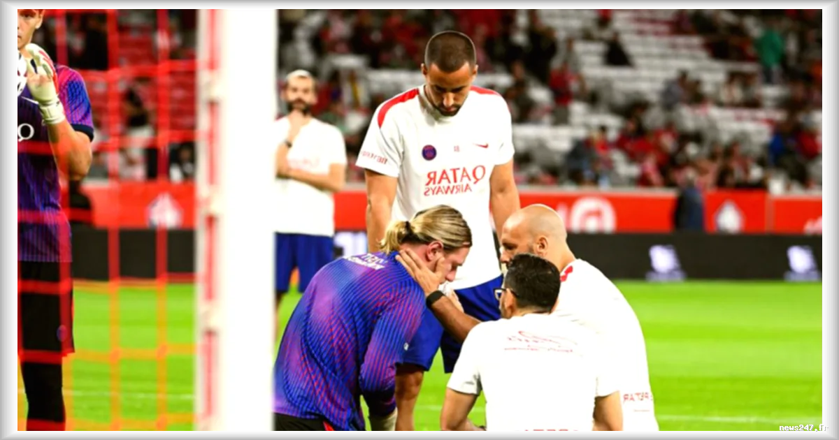 Lille-PSG : Safonov reprend du service malgré une frayeur cervicale à l'échauffement