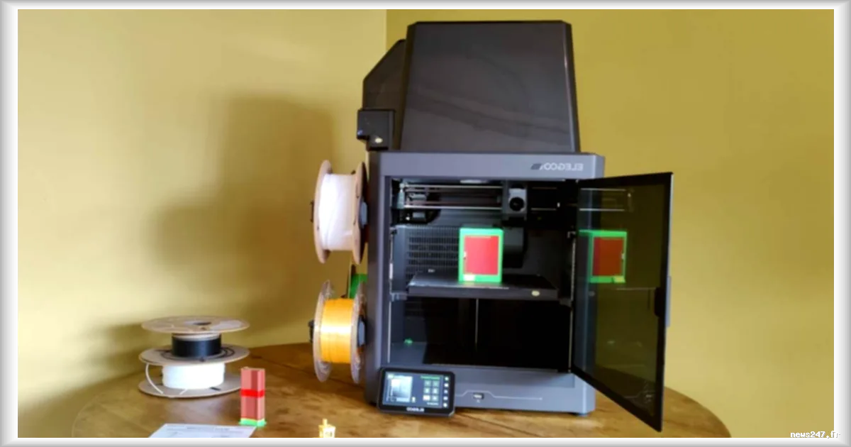 L’imprimante 3D Elegoo Centauri Carbon à moins de 230 € : une opportunité pour les makers selon Frandroid