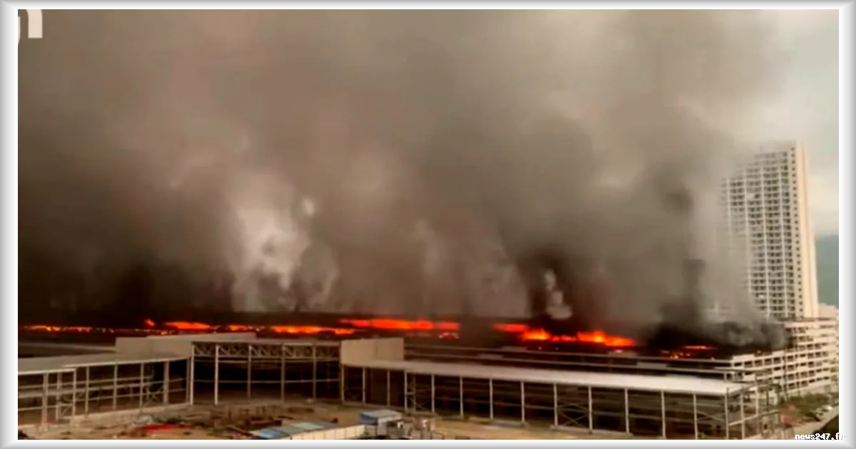 L'incendie au siège de BYD : une enquête préliminaire pointe une erreur de manipulation