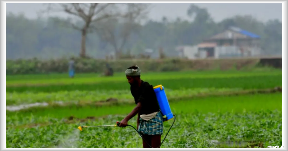 L'Inde parmi les principaux contributeurs à la toxicité mondiale due aux pesticides