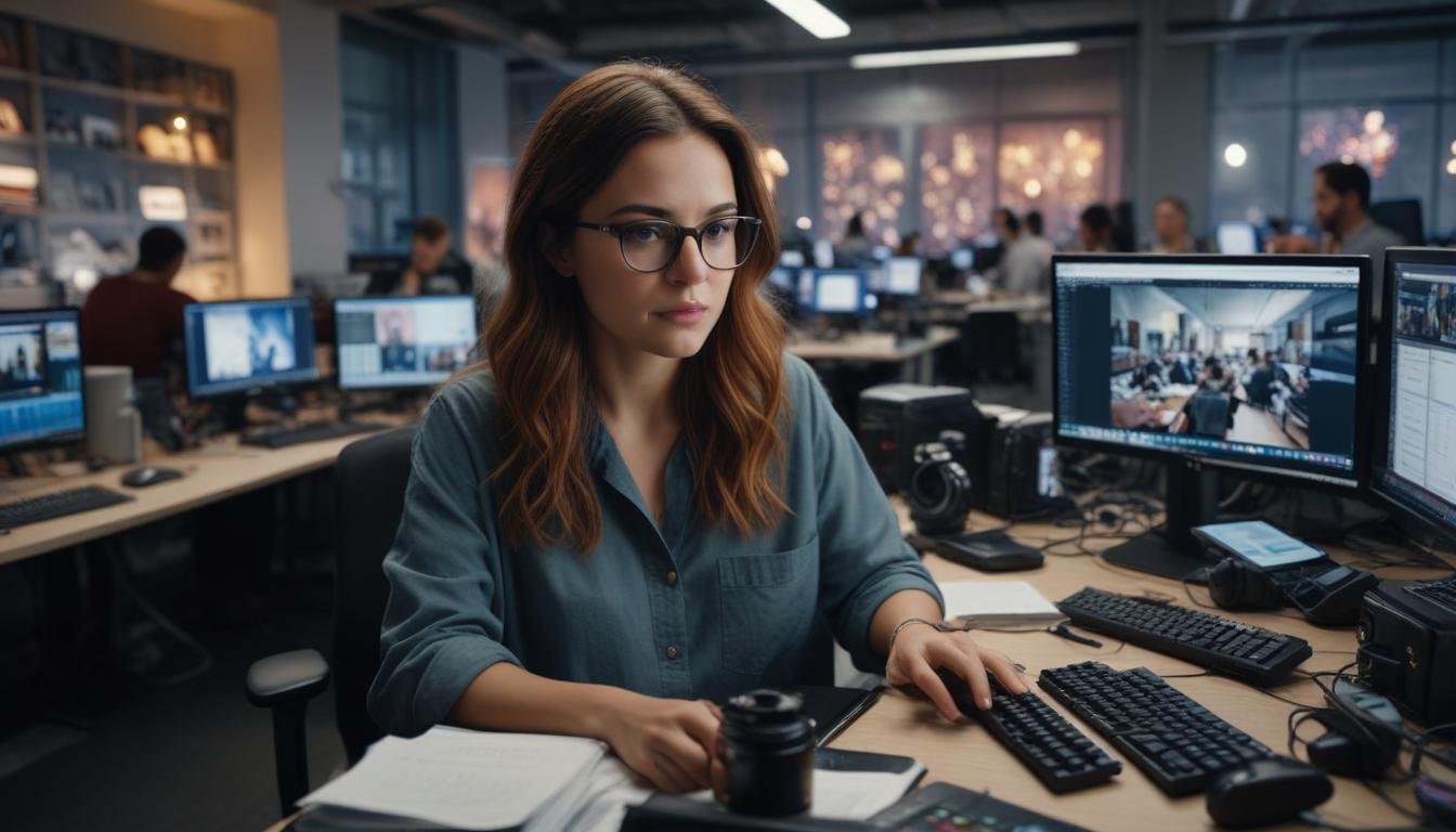 L'intelligence artificielle dans le journalisme : le cas de Victoria Goldiee