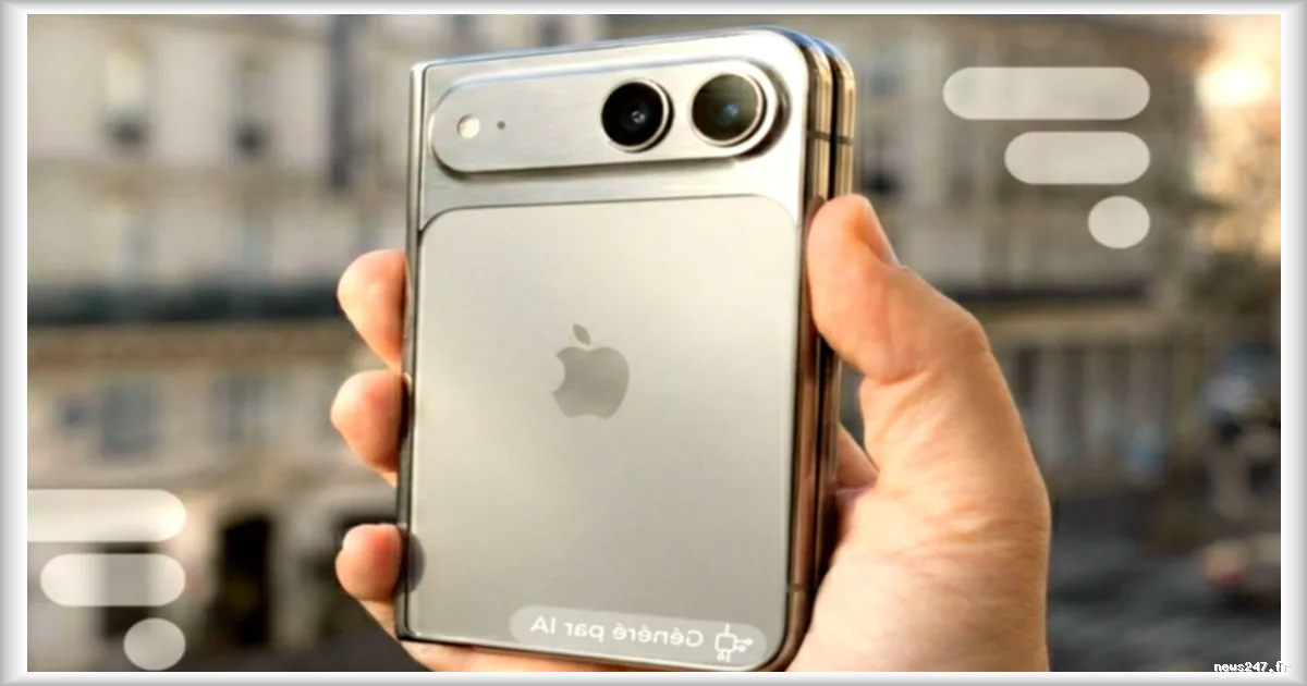L'iPhone Fold : une innovation pour éviter les plis