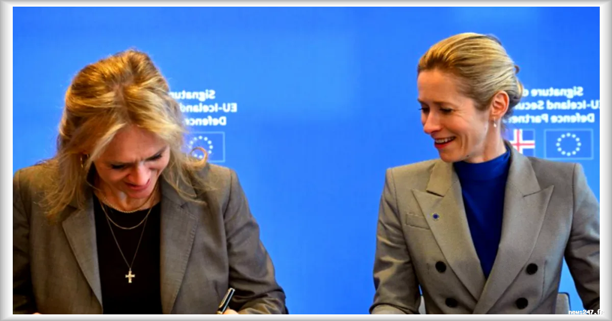 L'Islande et l'Union européenne signent un accord de partenariat en matière de sécurité