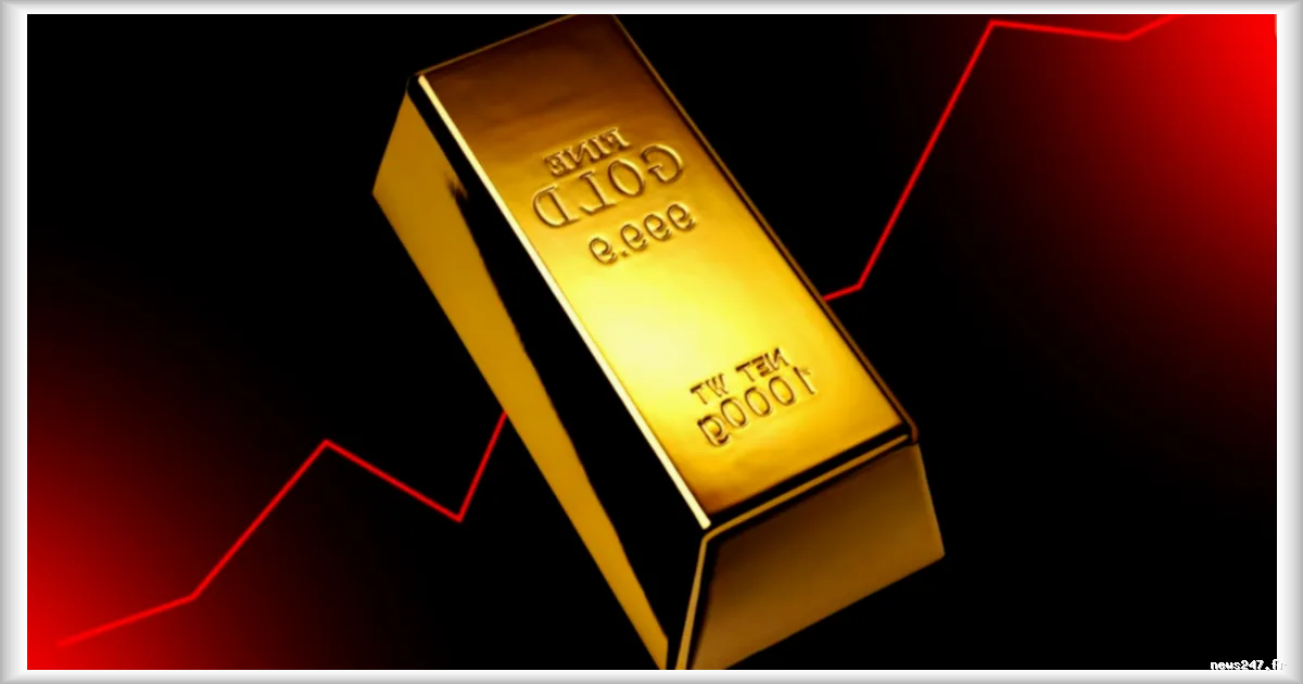 L'or enregistre sa pire performance mensuelle depuis 2018