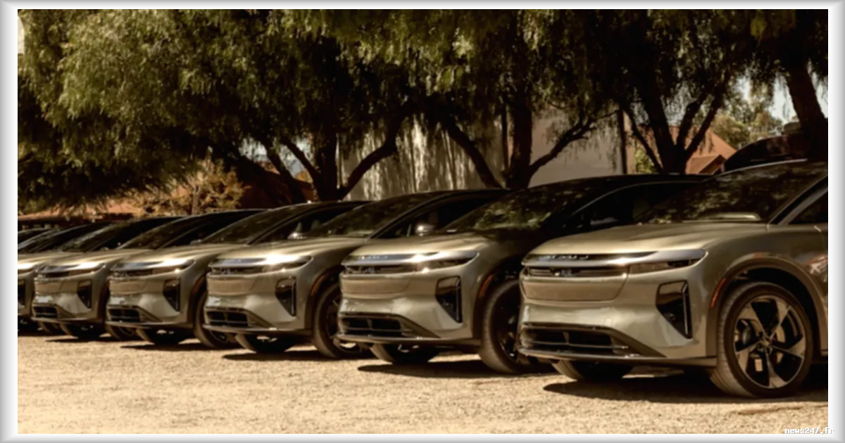 Lucid Motors en difficulté : stock d’invendus record et pertes financières record en 2026