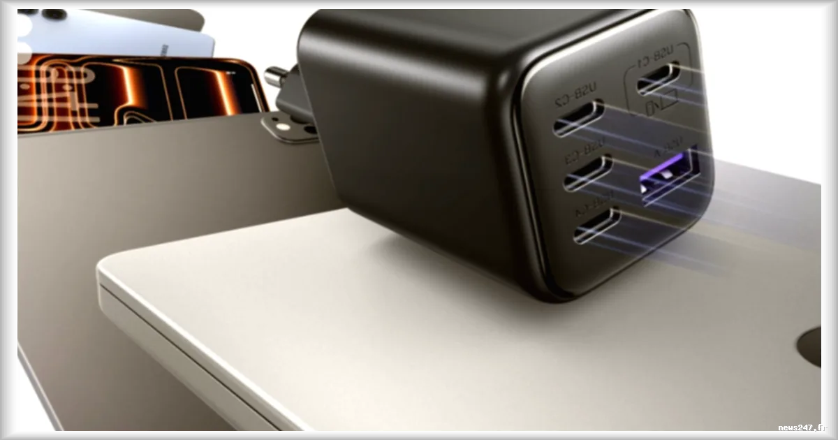 L'Ugreen Zapix 45 W : un chargeur 5-en-1 en promotion sur Amazon