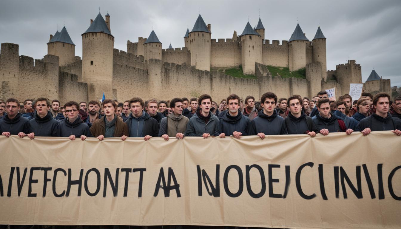 Lycéens et étudiants de Carcassonne résistent face au maire RN