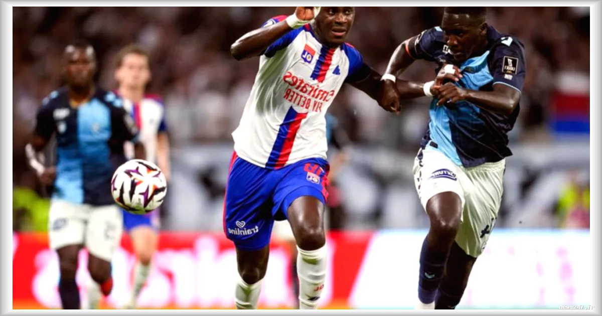 Lyon évite de justesse la défaite face au Havre, tandis qu'Auxerre et Lorient s'inclinent à domicile en Ligue 1