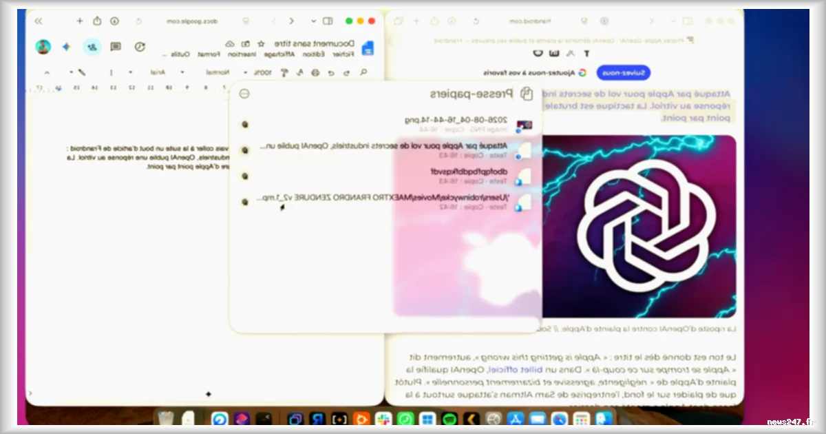macOS Tahoe : comment accéder à l'historique du presse-papiers pour des copier-coller simplifiés