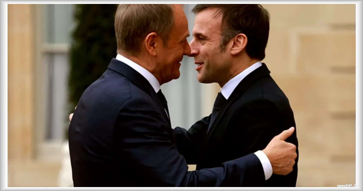 Macron et Tusk rencontrent pour renforcer la coopération franco-polonaise