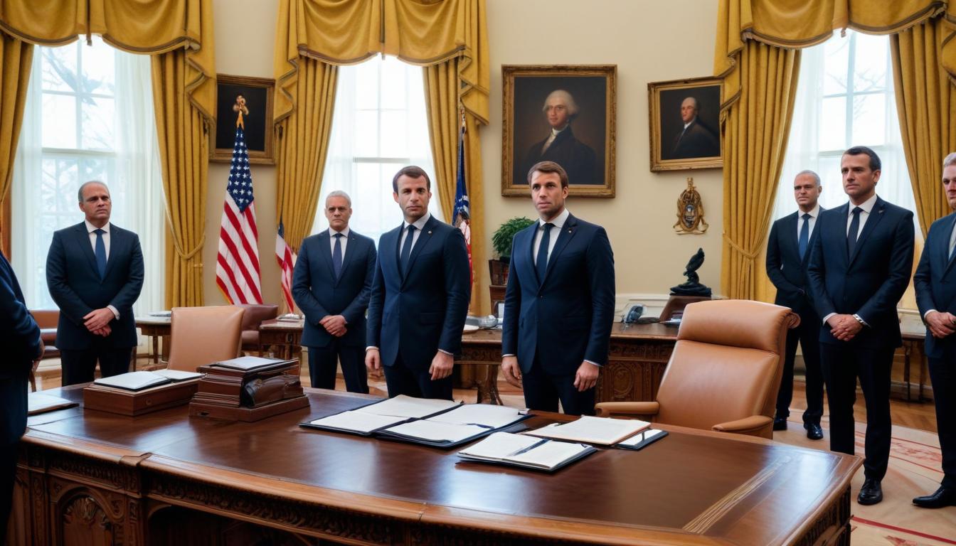 Macron intervient auprès de Trump pour défendre Thierry Breton et le juge Nicolas Guillou