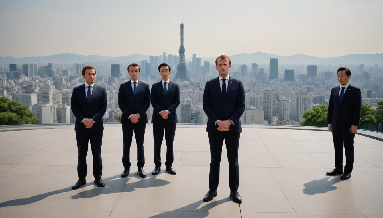 Macron propose une « troisième voie » face à la rivalité sino-américaine au Japon et en Corée du Sud