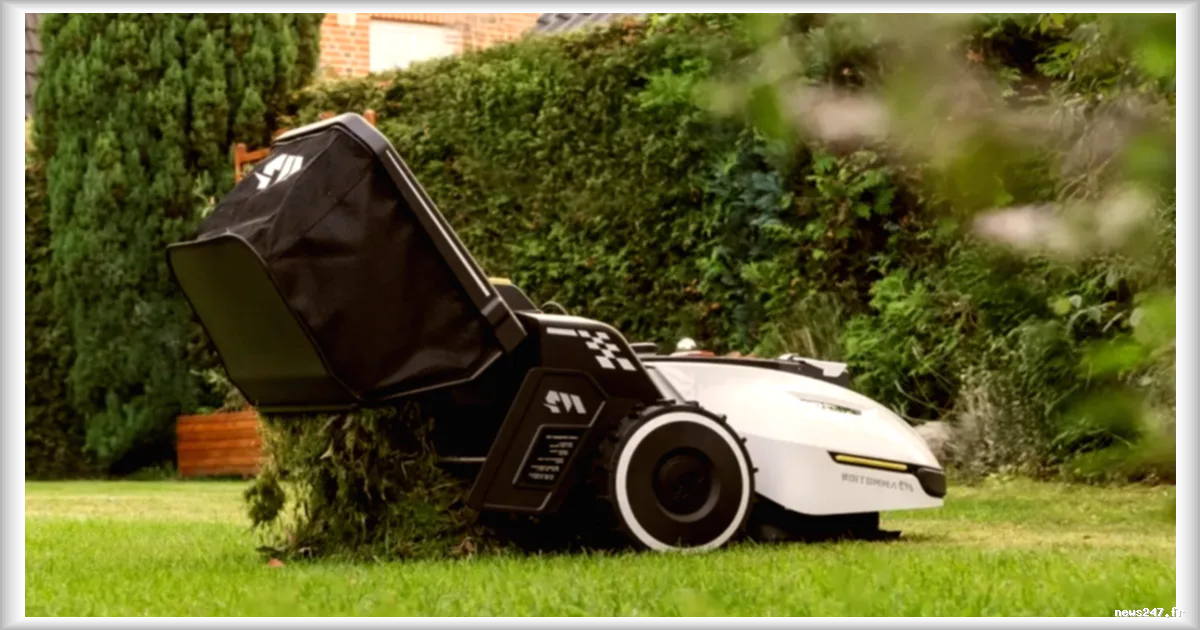 Mammotion propose une réduction de 52% sur son robot tondeuse autonome Yuka 3000