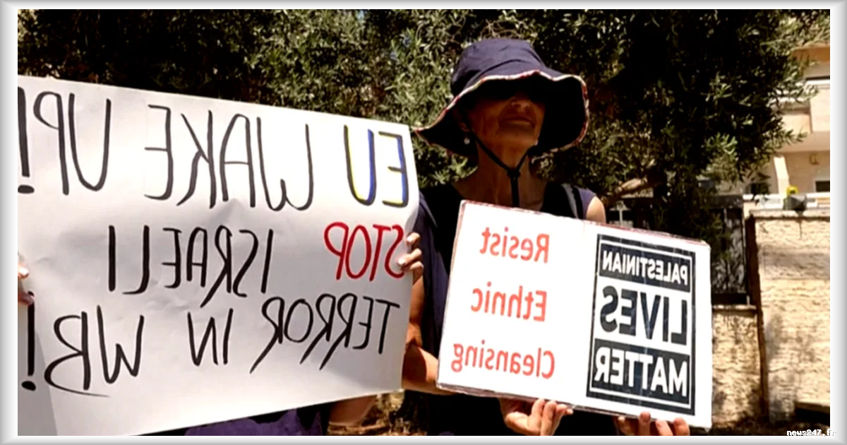 Manifestation israélienne à Jérusalem-Est : des militants appellent l’UE à rompre son silence sur Gaza