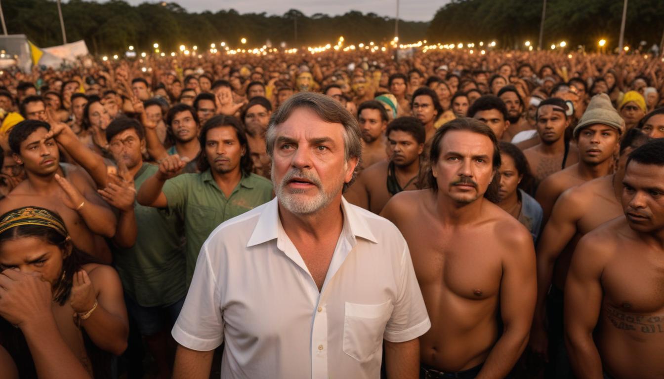 Manifestations autochtones au Brésil contre l'exploitation des fleuves amazoniens