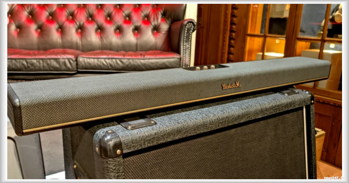Marshall lance sa première barre de son Dolby Atmos, la Heston 120, notée 8/10, avec une réduction de prix