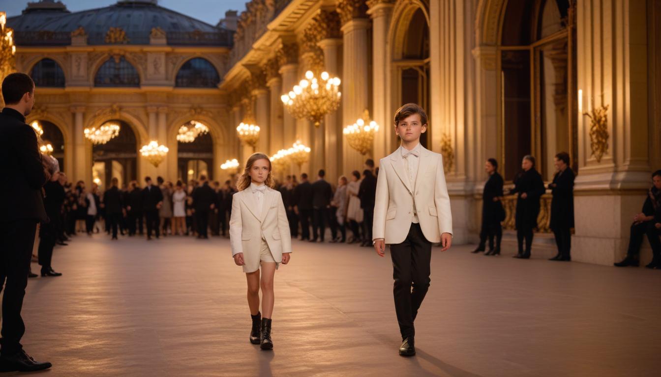 Max Alexander, le jeune designer de mode de 9 ans qui fait son entrée à Paris