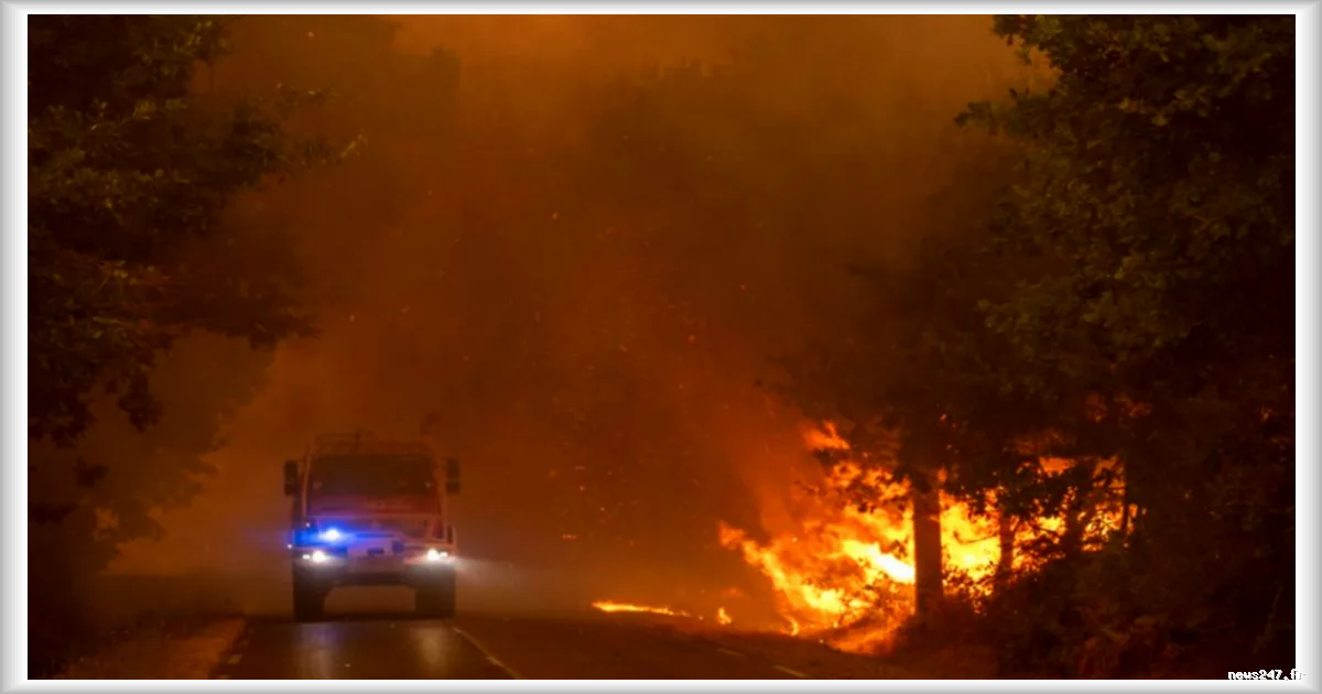 Mégafeu de Saumos en Gironde : des dégâts estimés à 268 millions d'euros