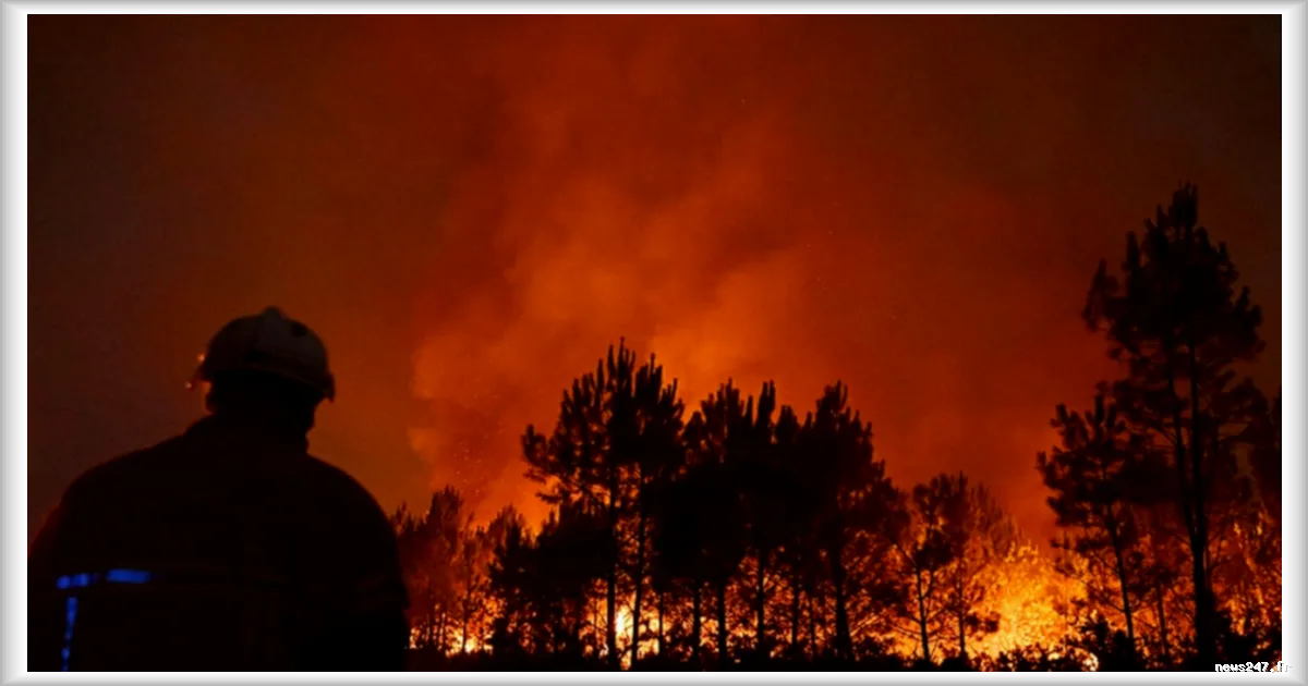 Mégafeu en Gironde : les sapeurs-pompiers se préparent à redoubler d'efforts avec la hausse des températures