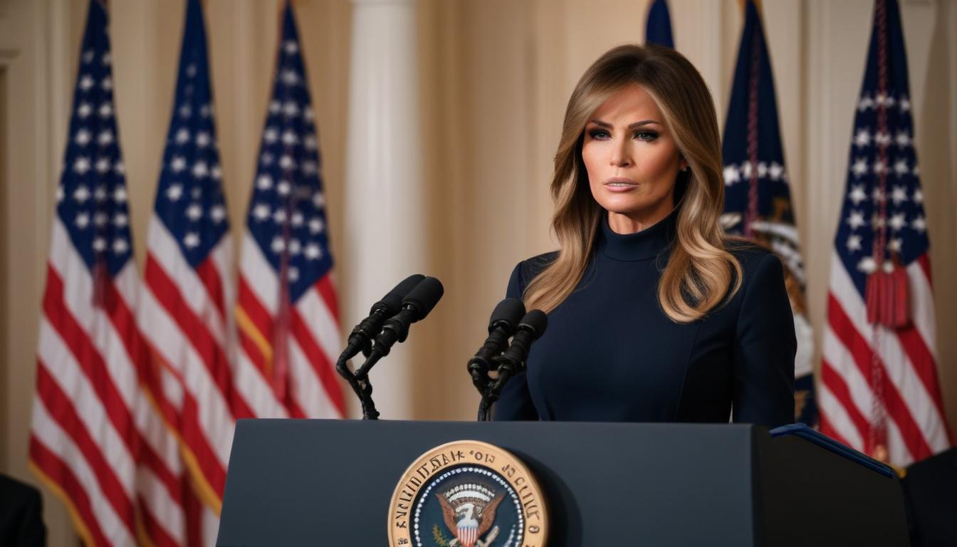 Melania Trump s'exprime sur l'affaire Epstein depuis la Maison Blanche