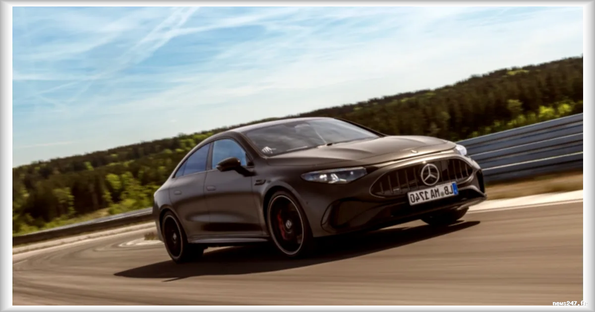 Mercedes CLA AMG 45 100 % électrique : la version 680 ch désormais disponible à la commande