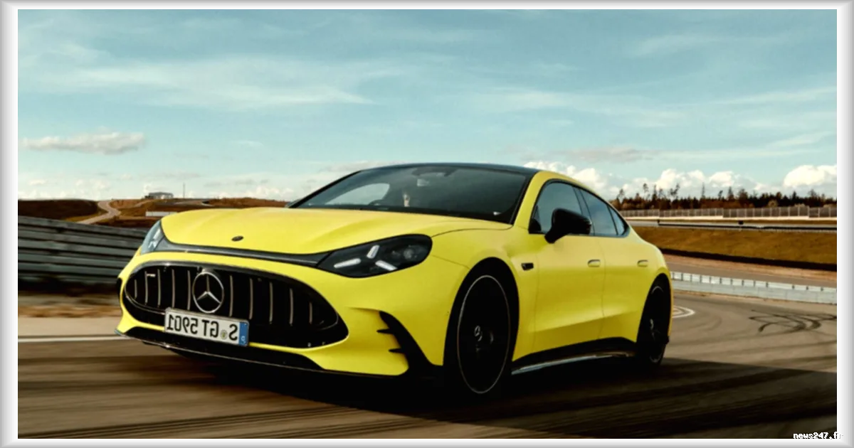 Mercedes lance une électrique de 1 169 ch avec un son de V8 et une fausse boîte de vitesses