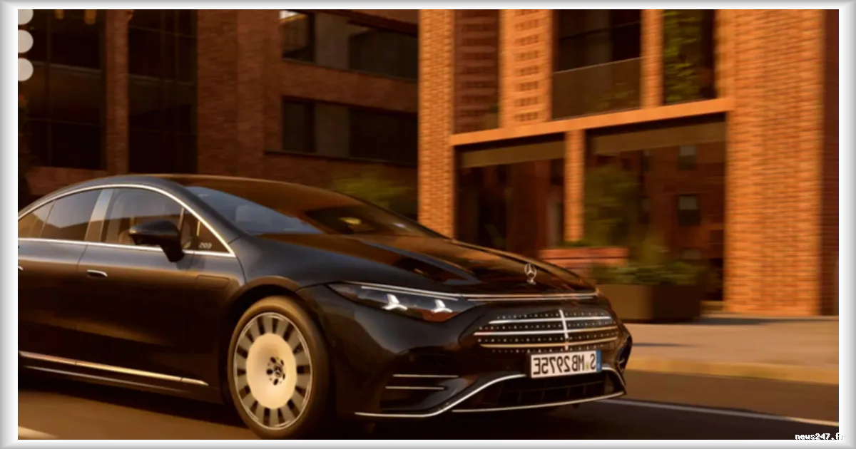 Mercedes presente sa nouvelle EQS electrique avec une autonomie record de plus de 925 km