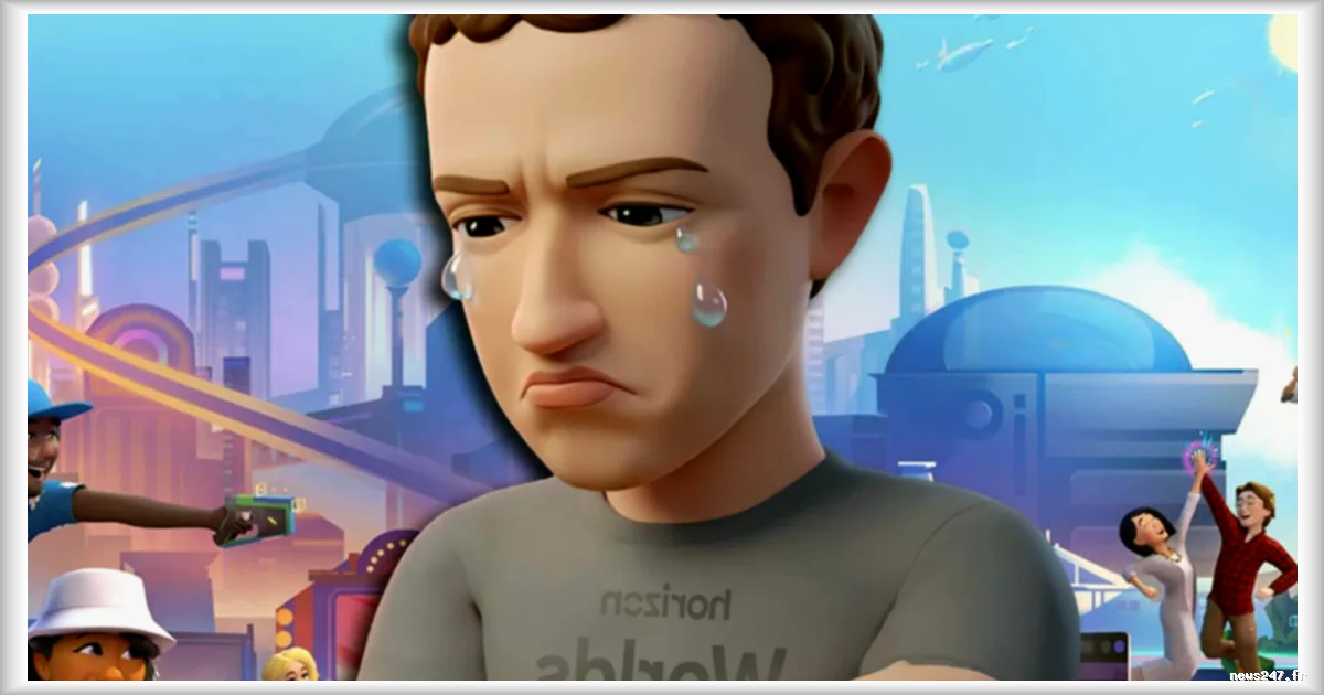 Meta perd 80 milliards de dollars dans l'echec de son metaverse