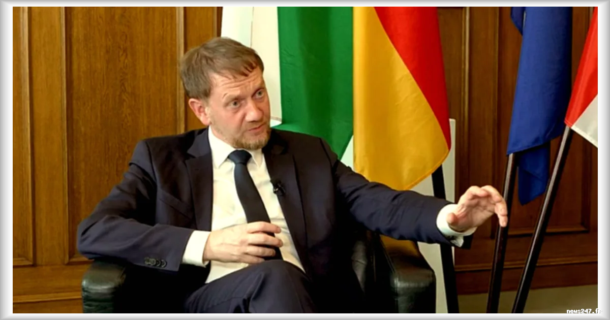 Michael Kretschmer (CDU) : entre soutien à l'Ukraine, critiques sur le Bürgergeld et plaidoyer pour une diplomatie avec Moscou