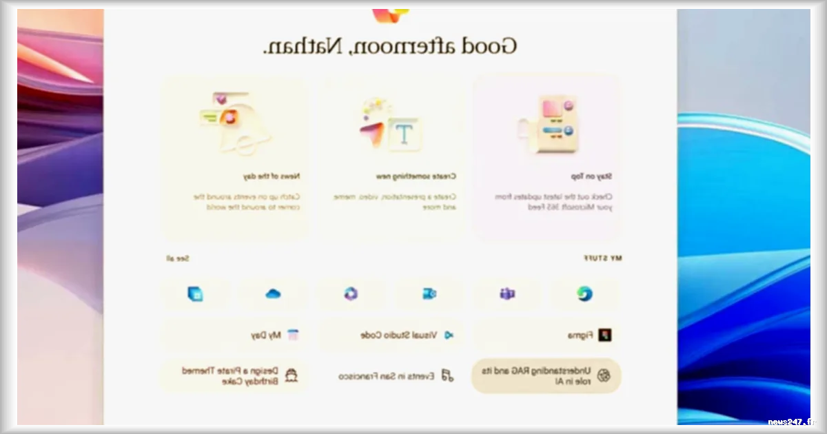 Microsoft envisage de remplacer le menu Démarrer par une IA Copilot dans son projet Aion